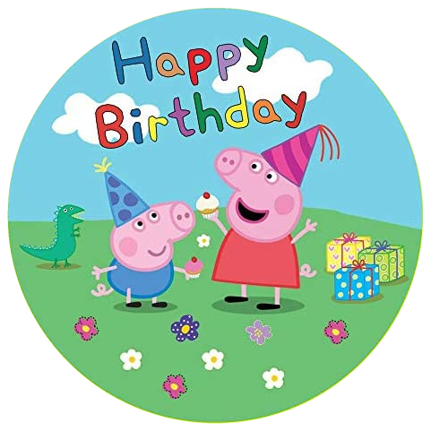 Peppa Wutz Tortenaufleger