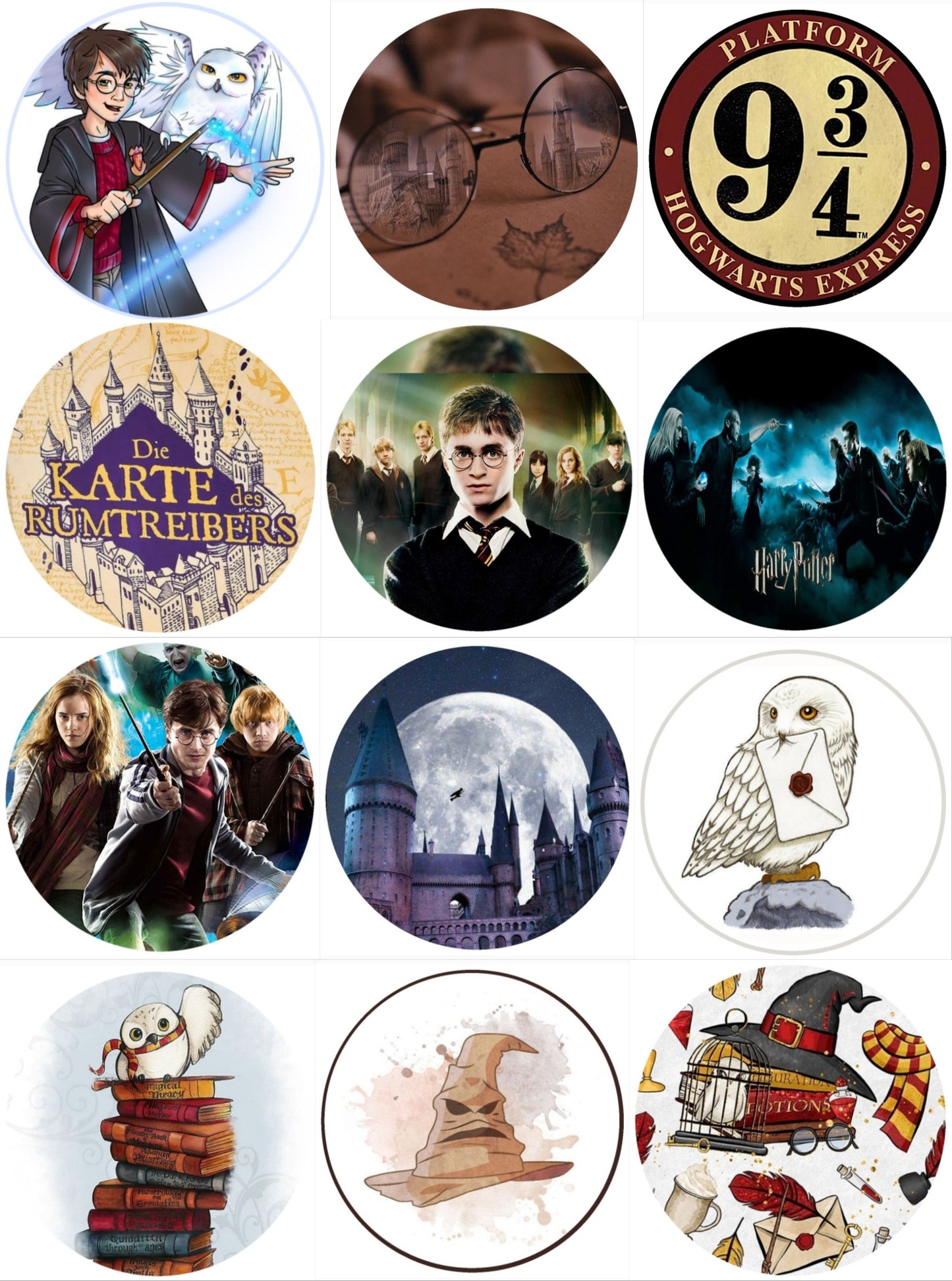 Harry Potter Muffinaufleger