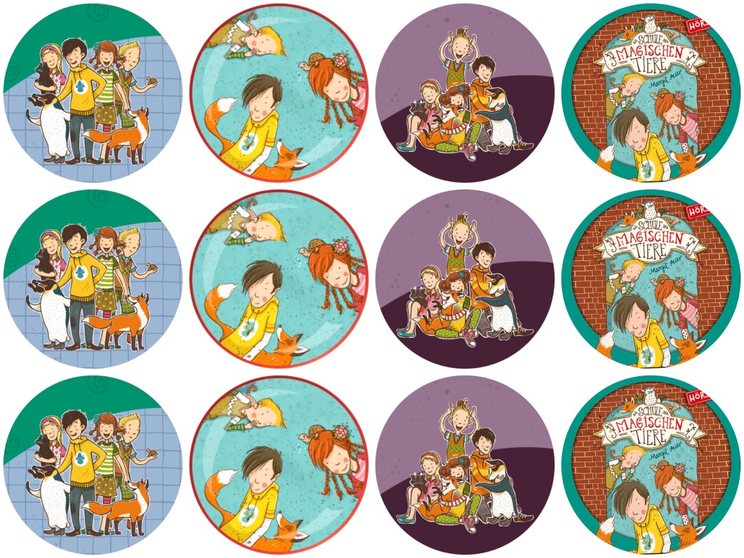 Die Schule der magischen Tiere Muffinaufleger