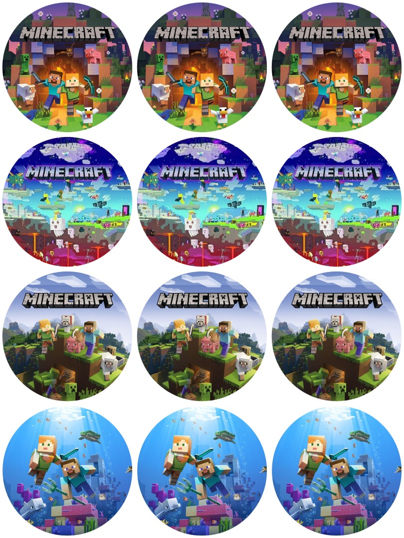 Minecraft Muffinaufleger