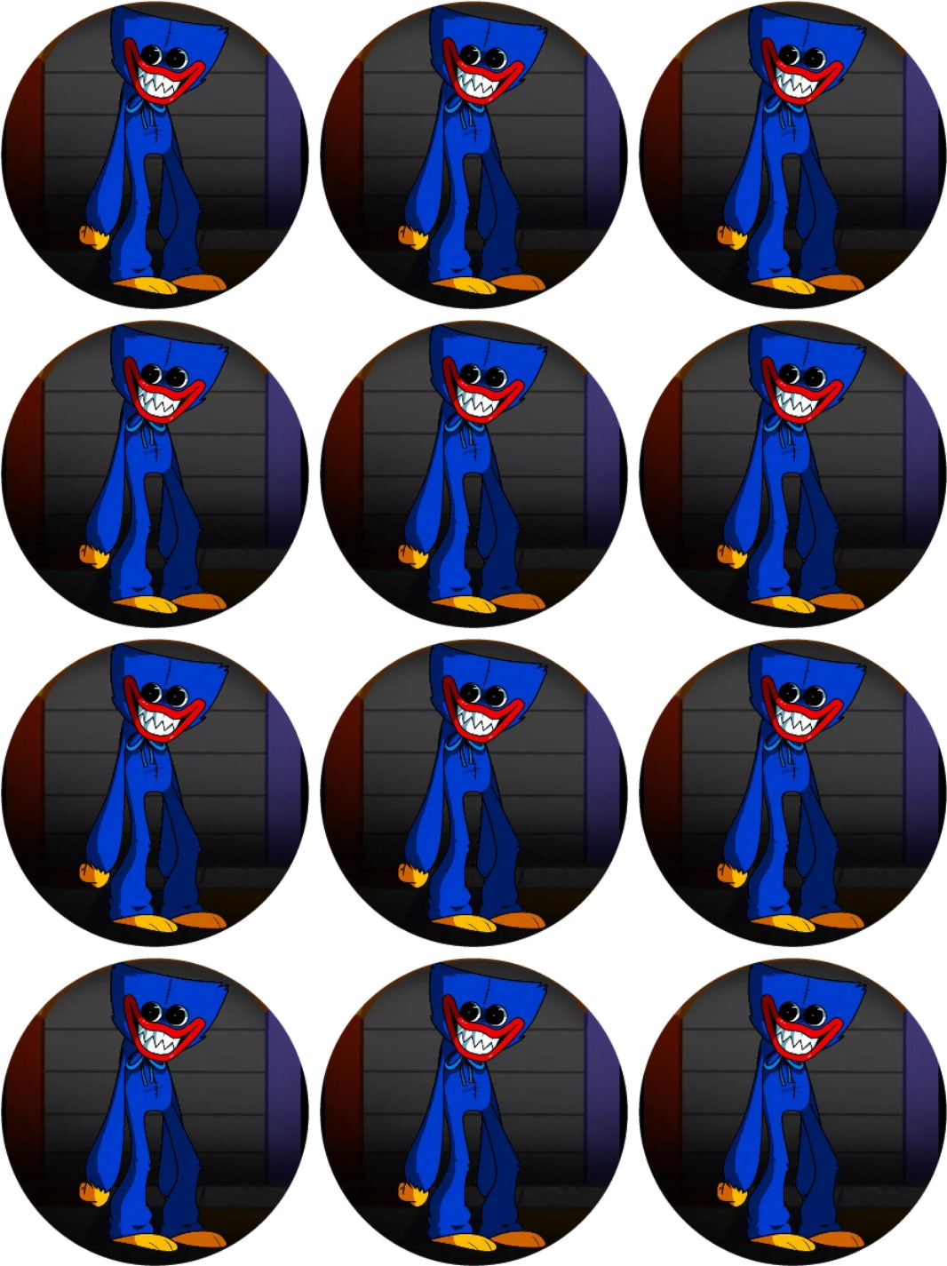 Huggy Wuggy Muffinaufleger