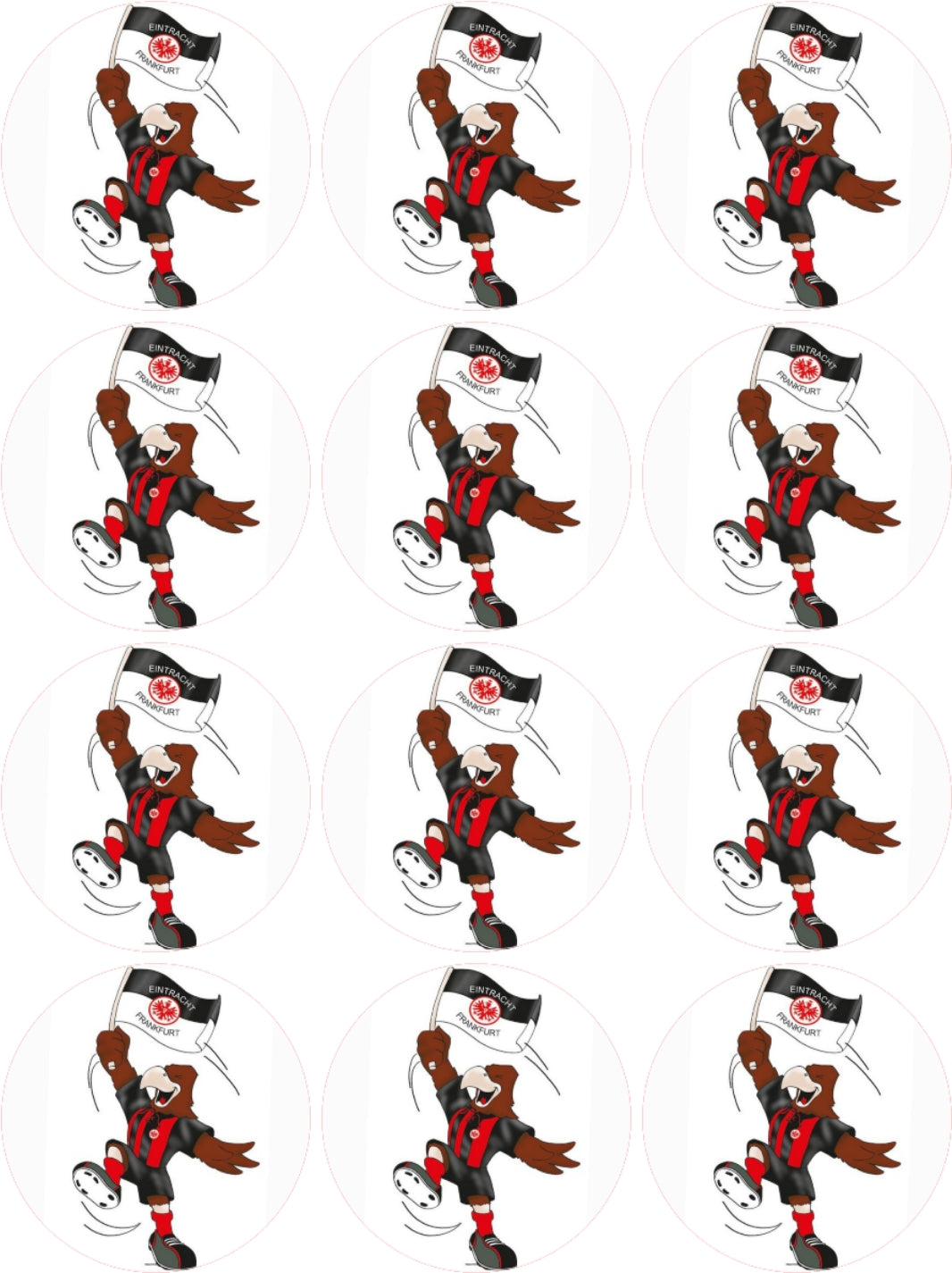 Eintracht Frankfurt Angebot Torten + Muffinaufleger