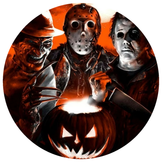 Halloween Tortenaufleger 5 Freddy Jason Michael