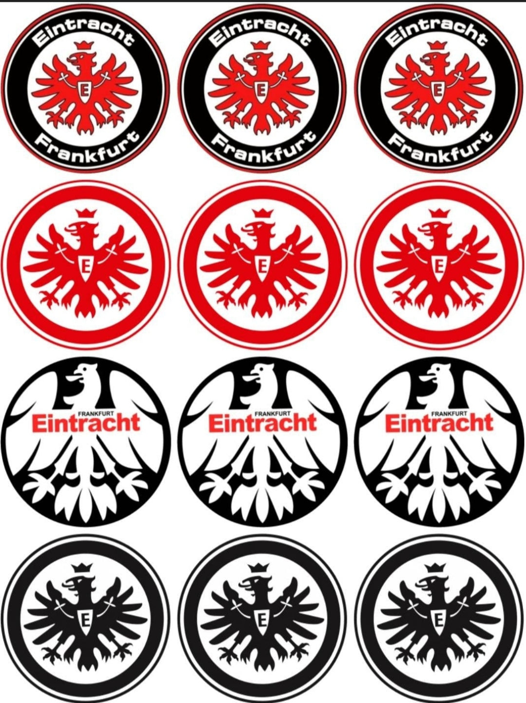 Frankfurt gemischte Muffinaufleger