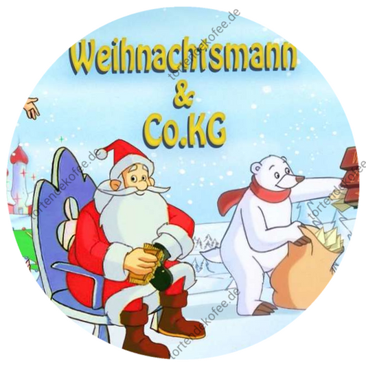 Weihnachtsmann &Co kg Tortenaufleger