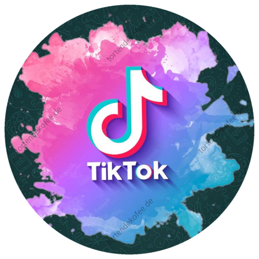 TikTok Tortenaufleger