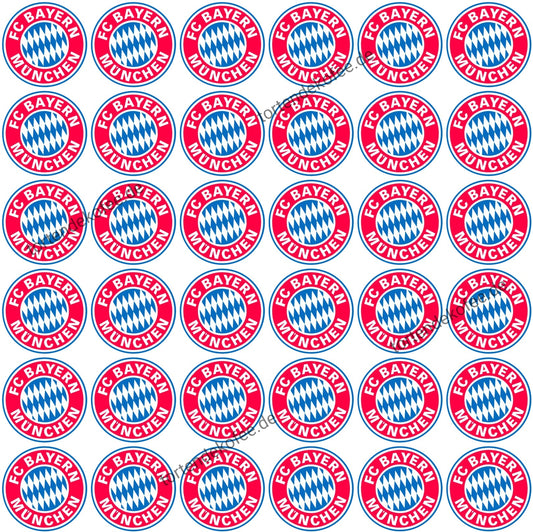 FC Bayern Plätzchenaufleger