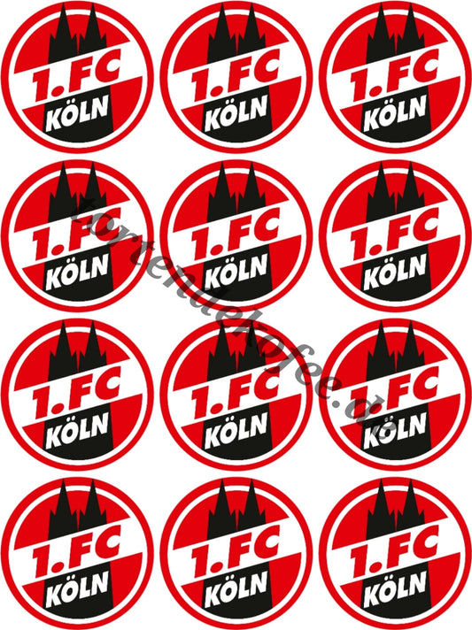 1. FC Köln Dom Muffinaufleger