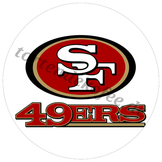 49ers NFL Tortenaufleger