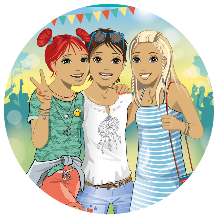 Die drei !!! Tortenaufleger