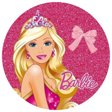 Barbie Tortenaufleger