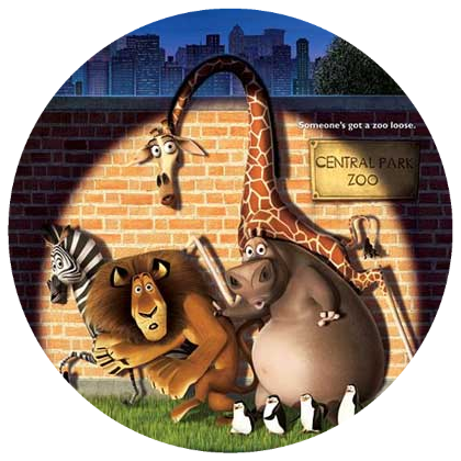 🌟🍰 **Madagaskar Tortenaufleger** 🍰🌟