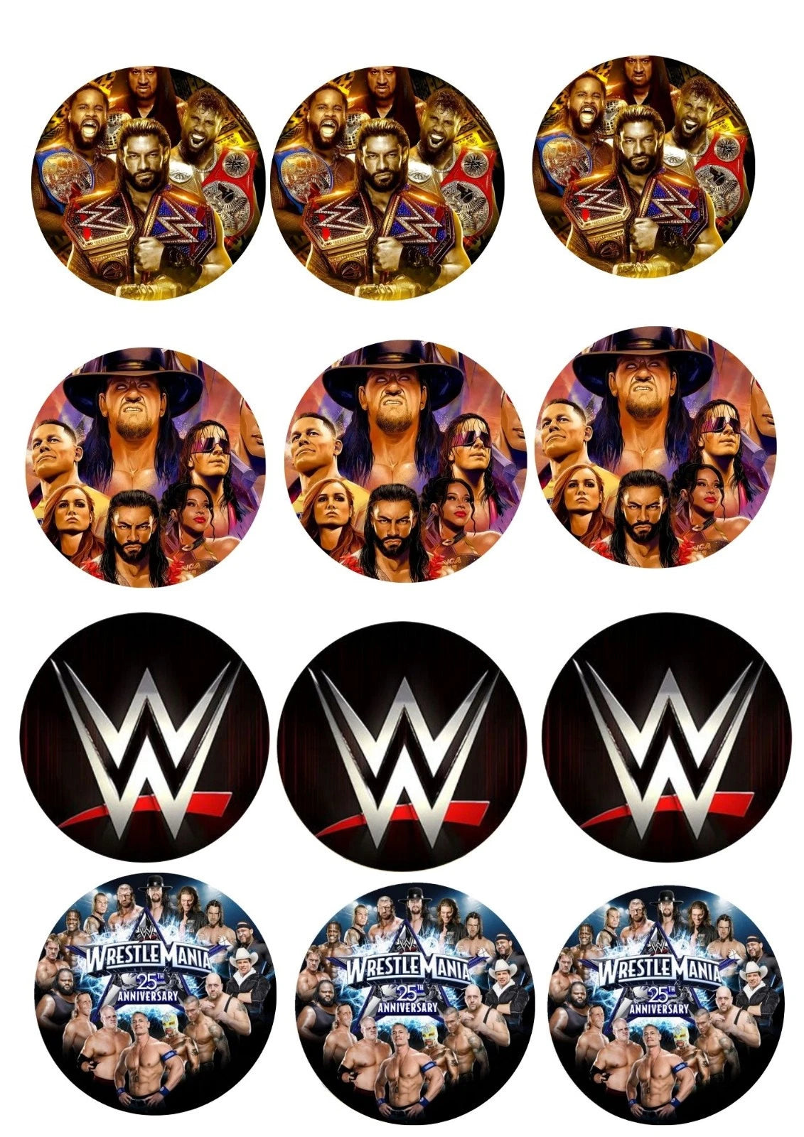 WWE Muffinaufleger