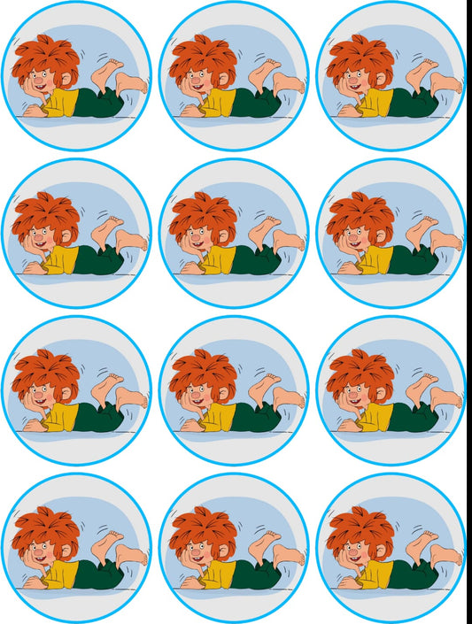 Pumuckl Cartoon Muffinaufleger