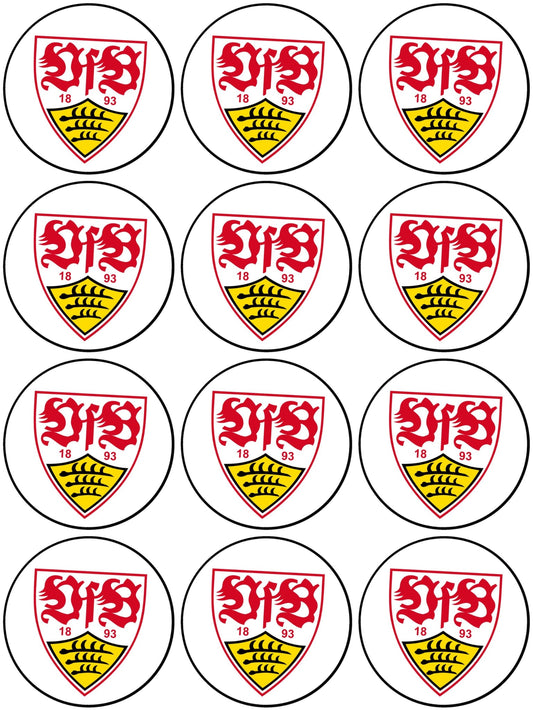 VfB Stuttgart Muffinaufleger Logo 2025