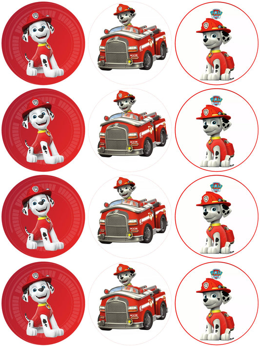 Paw Patrol Marshall Muffinaufleger