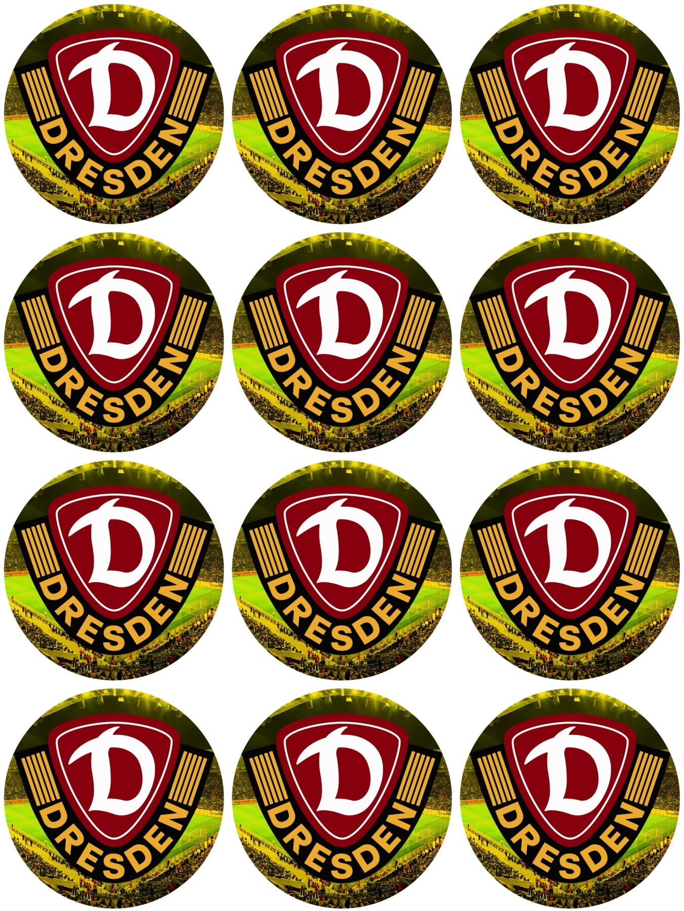 Dynamo Dresden Muffinaufleger