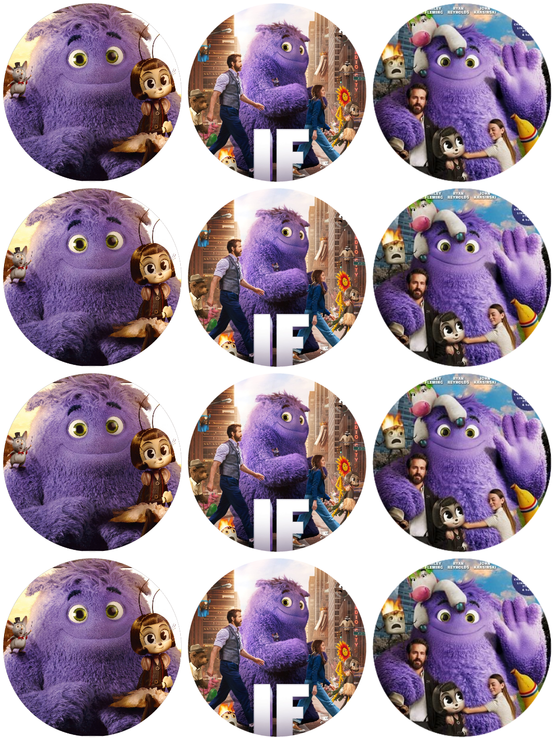 Imaginäre Freunde Muffinaufleger