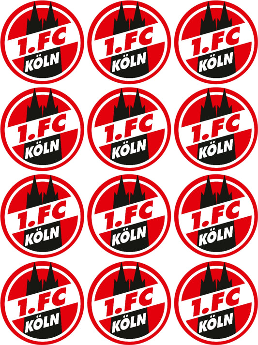 1. FC Köln Dom Muffinaufleger