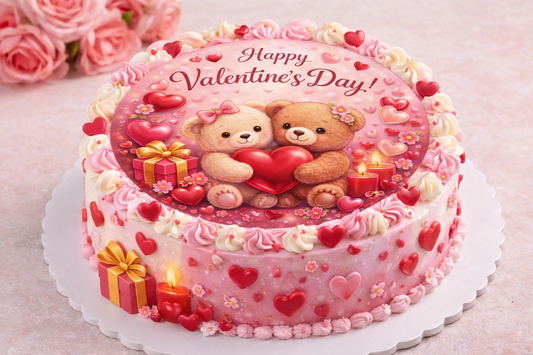Valentinstag Tortenaufleger