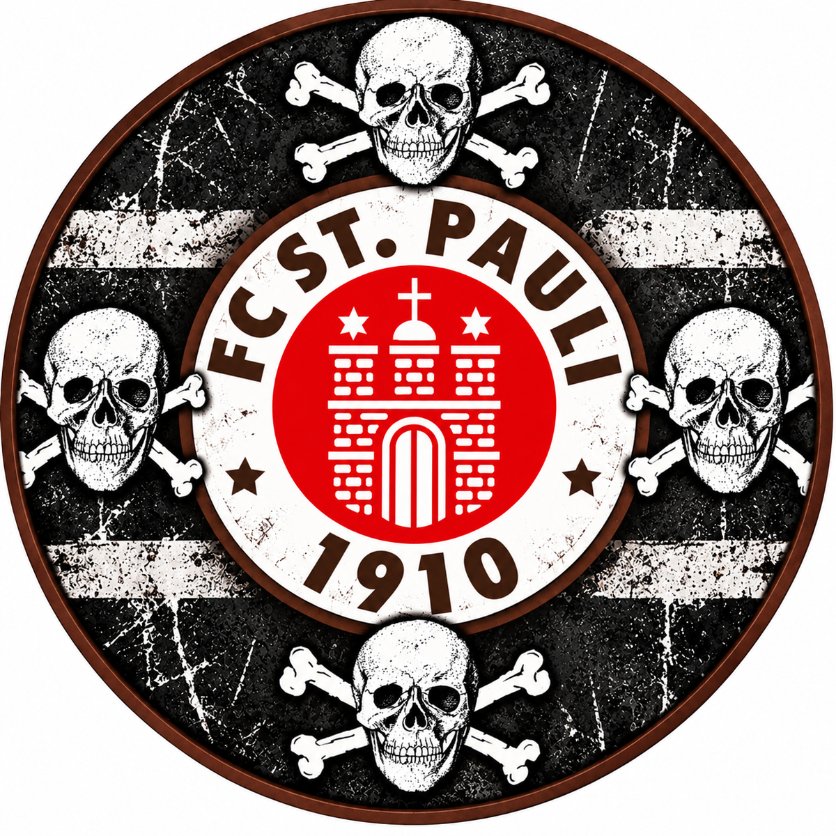 FC St. Pauli Tortenaufleger