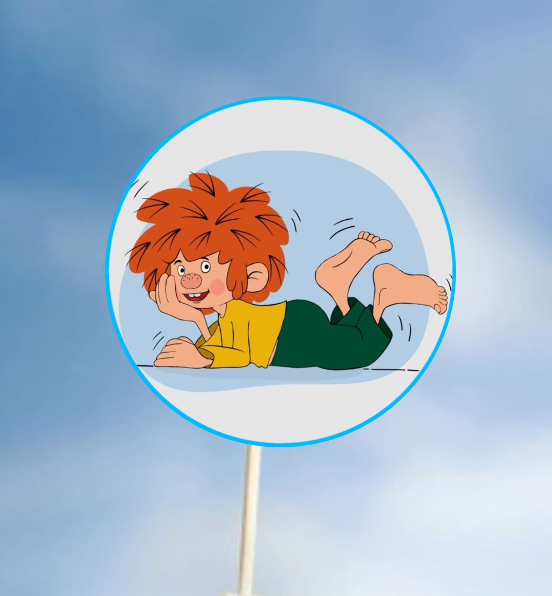 Pumuckl Torteneimstecker aus Fondant (Handgemacht)