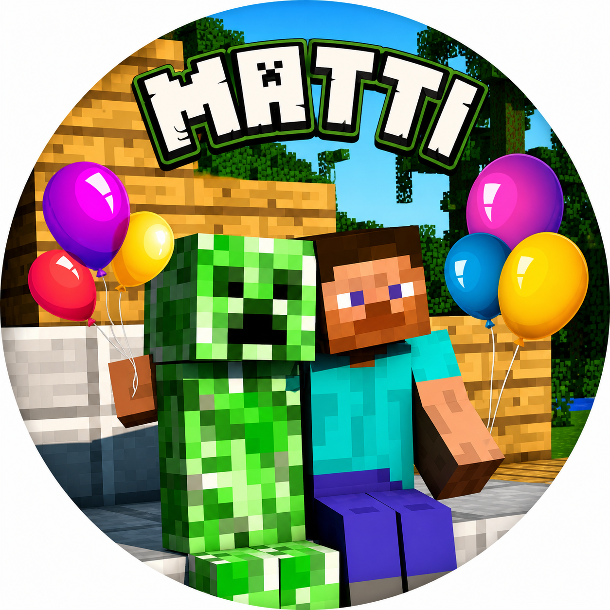 Minecraft Tortenaufleger