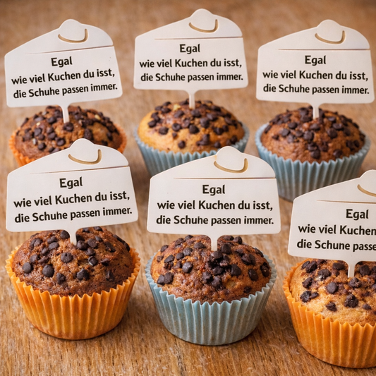 🧁 Muffin-Einstecker mit Spruch – der süße Hingucker für jede Feier!
