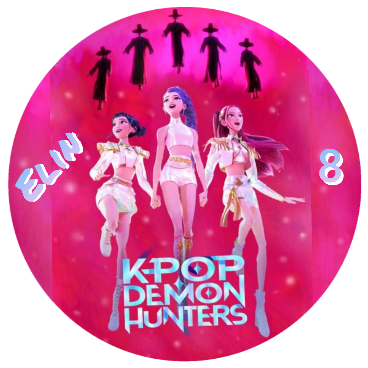 K-Pop Demon Hunters Tortenaufleger