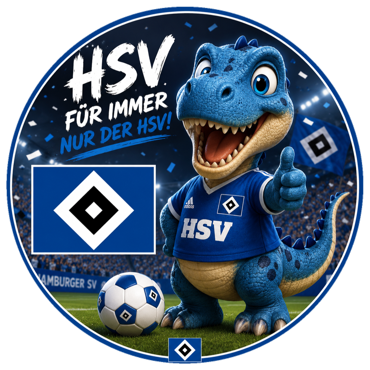 Nur der HSV Tortenaufleger