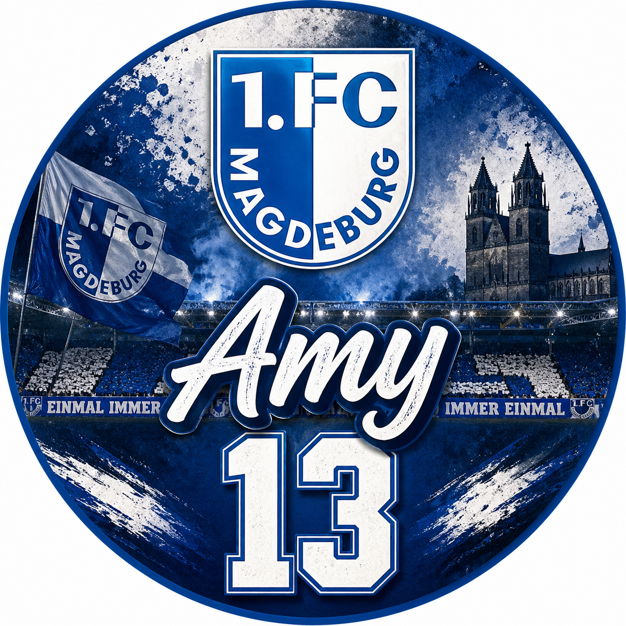 1. FC Magdeburg Tortenaufleger