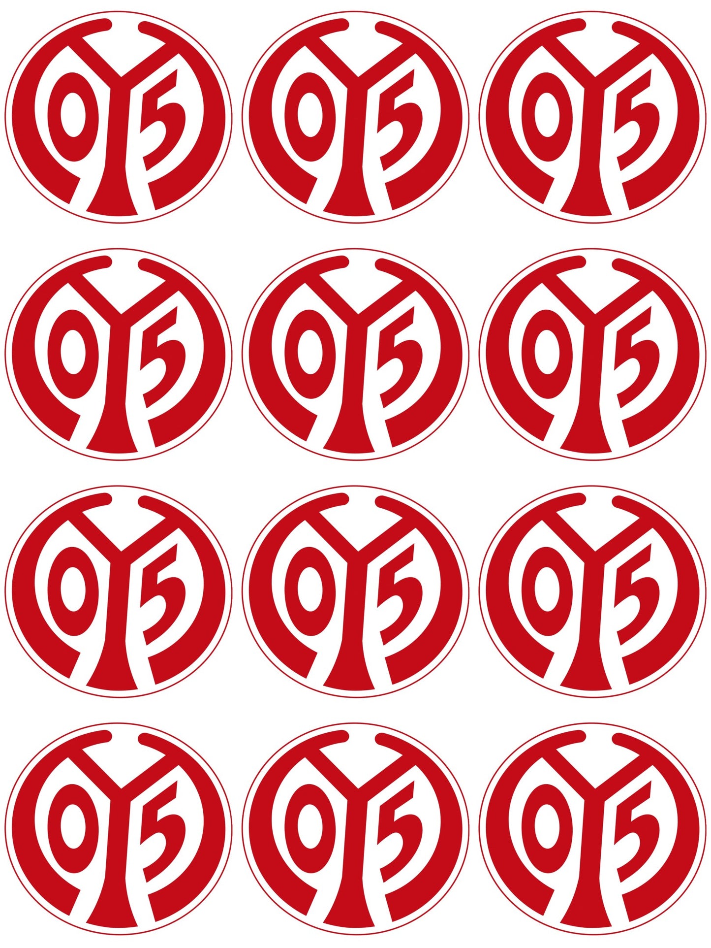 Mainz 05 Muffinaufleger