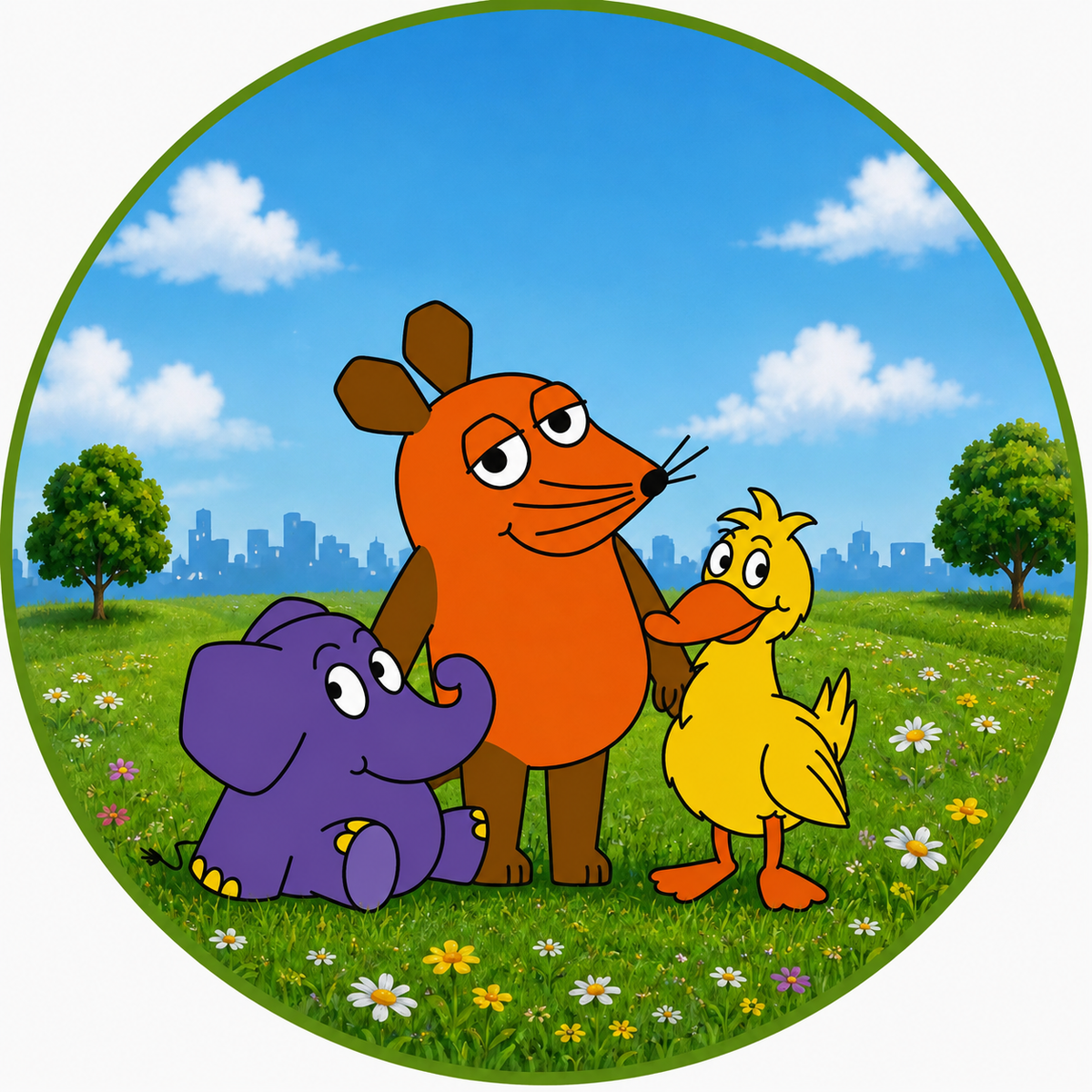 Sendung mit der Maus Tortenaufleger