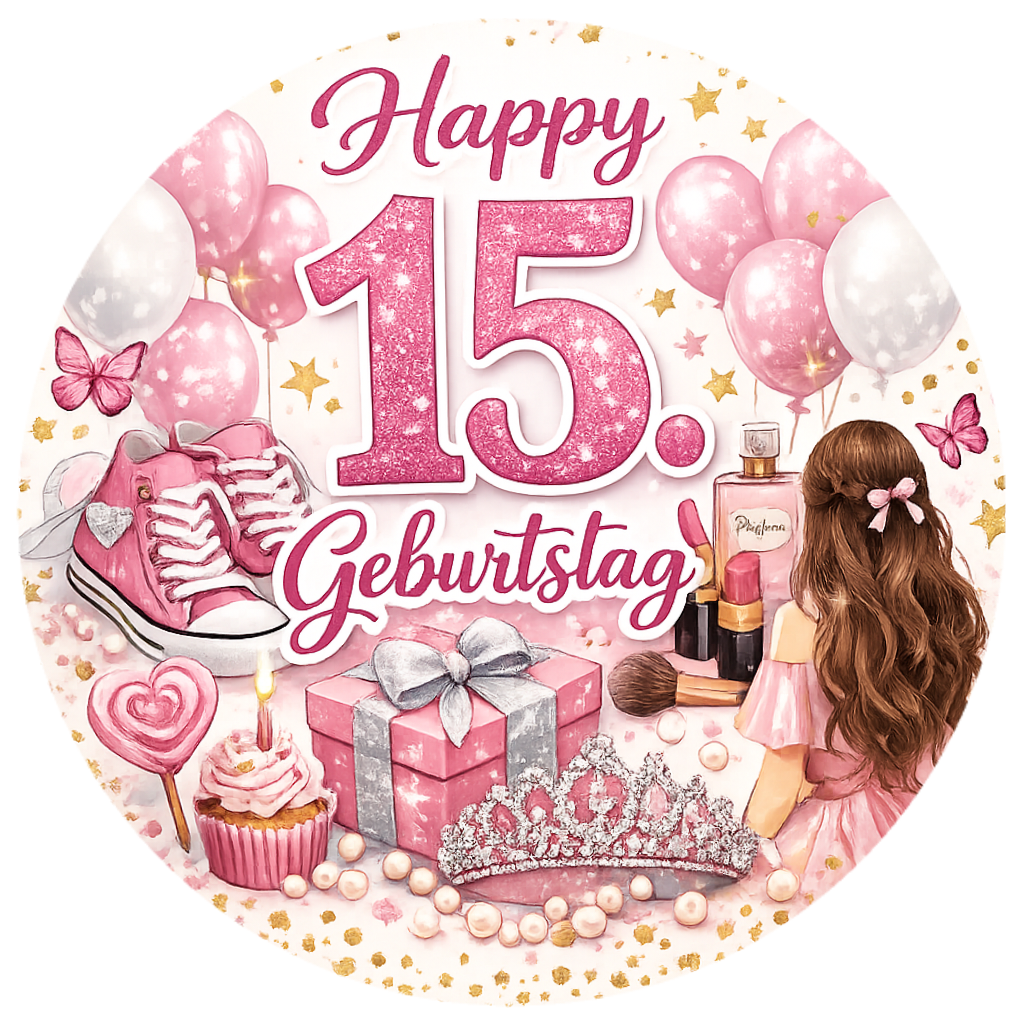 Geburtstag Tortenaufleger für Mädchen