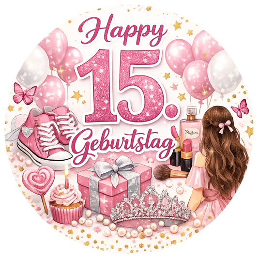 Geburtstag Tortenaufleger für Mädchen