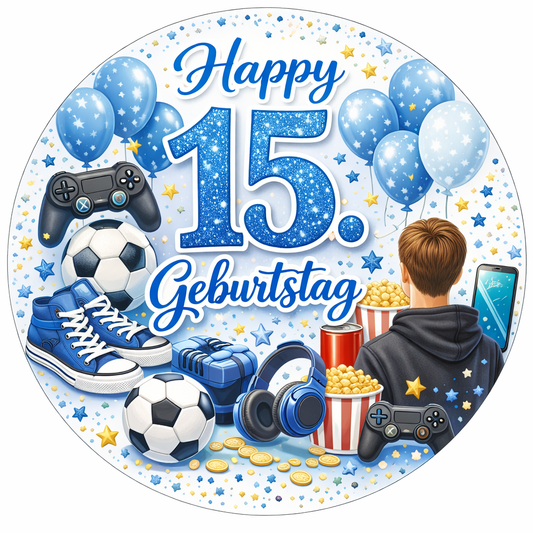 Geburtstag Tortenaufleger für Jungs