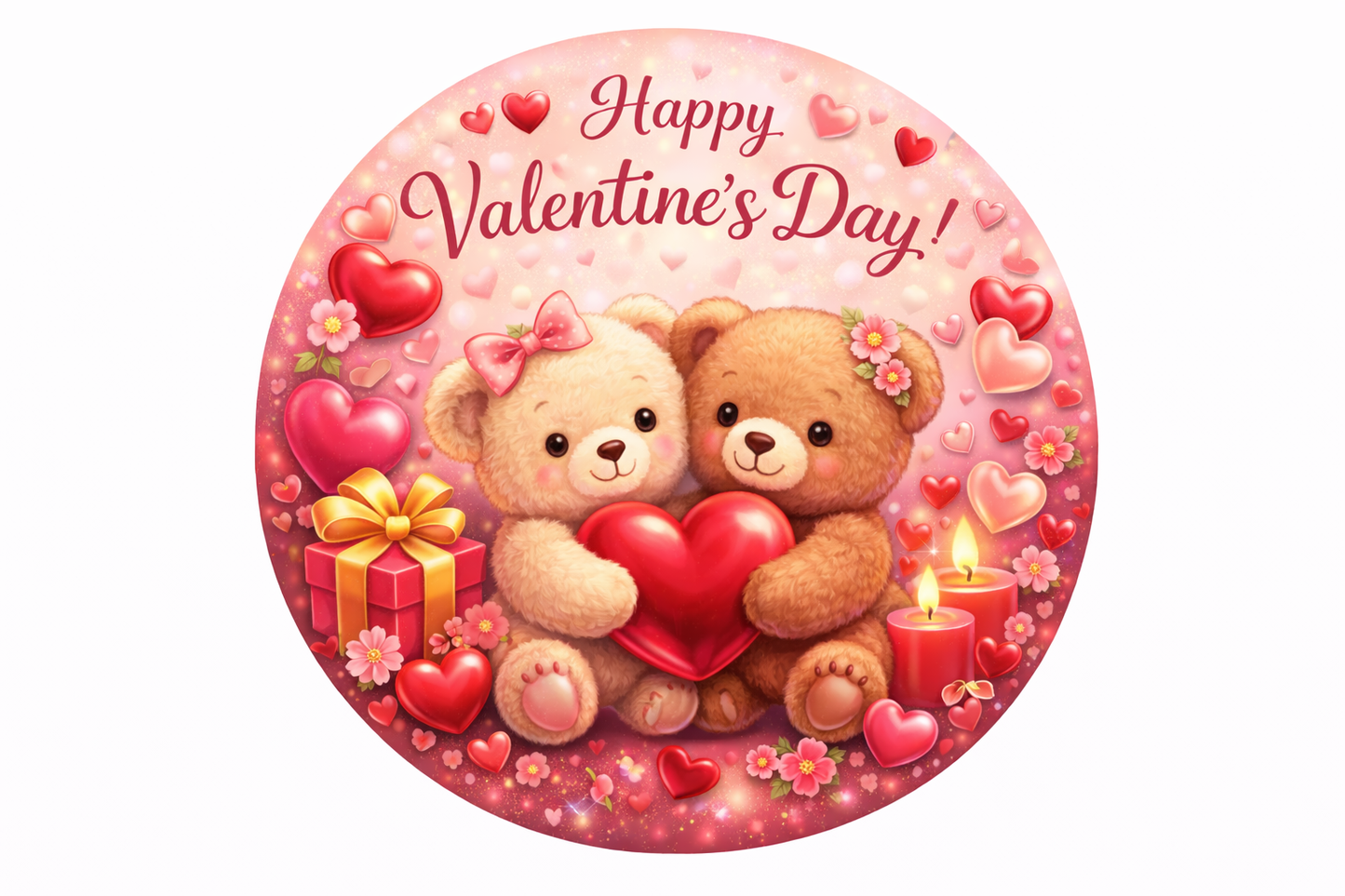 Valentinstag Tortenaufleger
