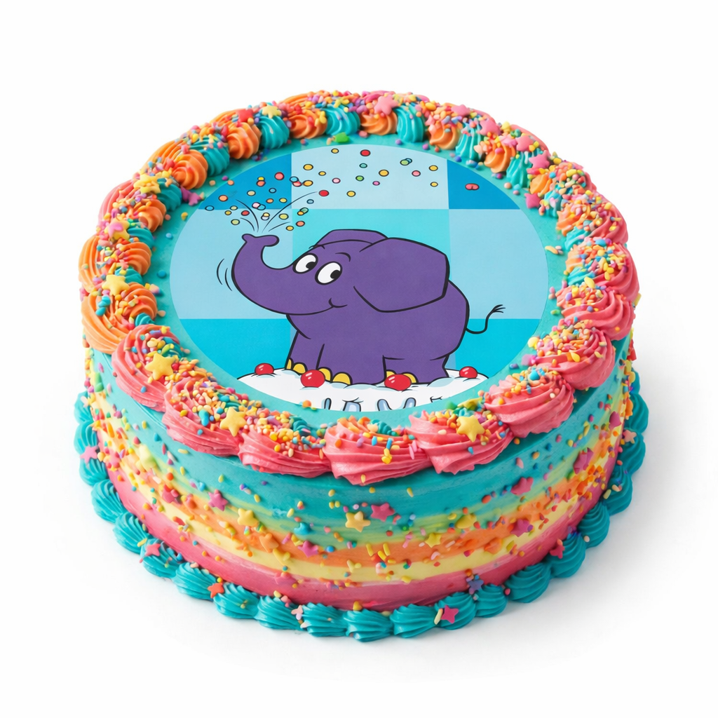 Sendung mit der Maus Elefant Tortenaufleger