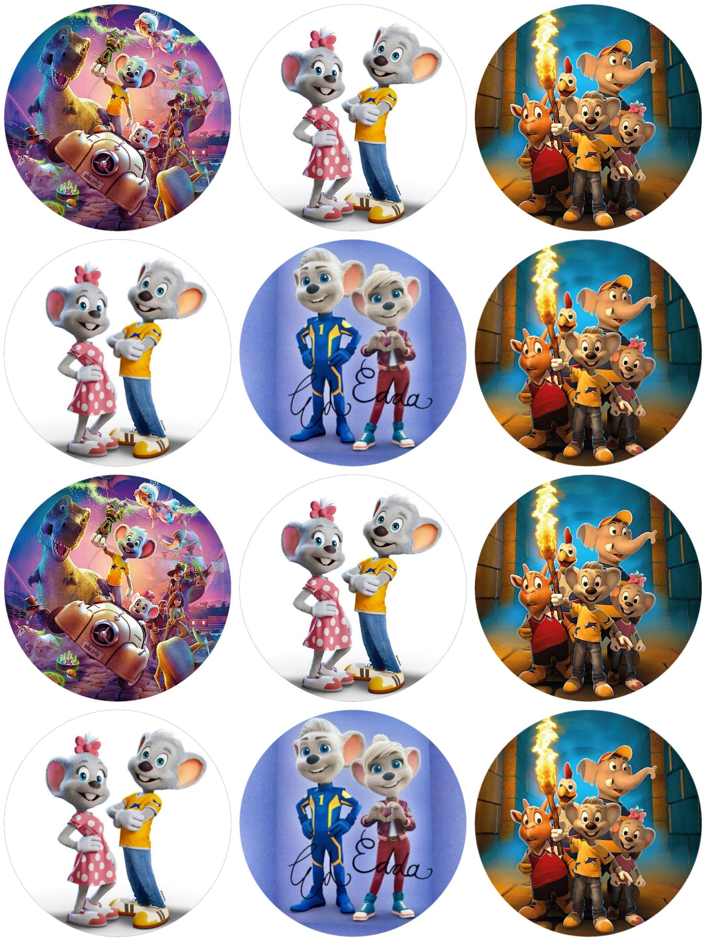 Ed und Edda Muffinaufleger