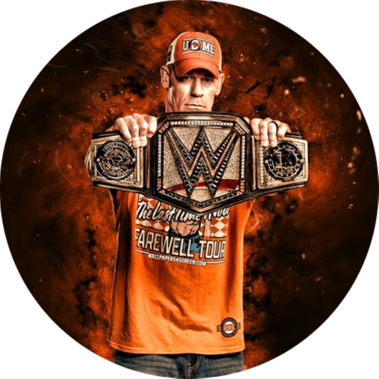 John Cena WWE Champion Tortenaufleger