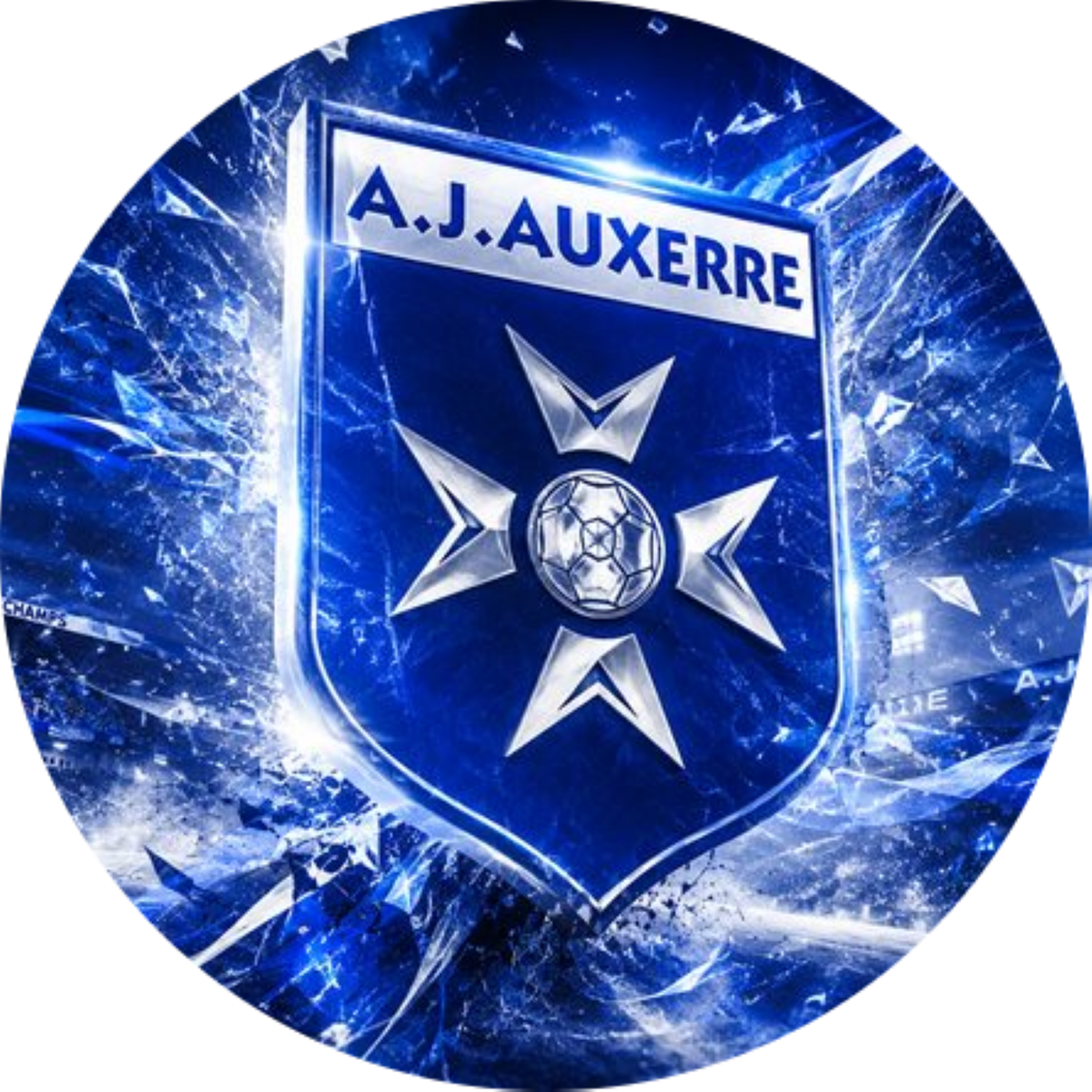 AJ Auxerre Ligue 1 France Frankreich Tortenaufleger
