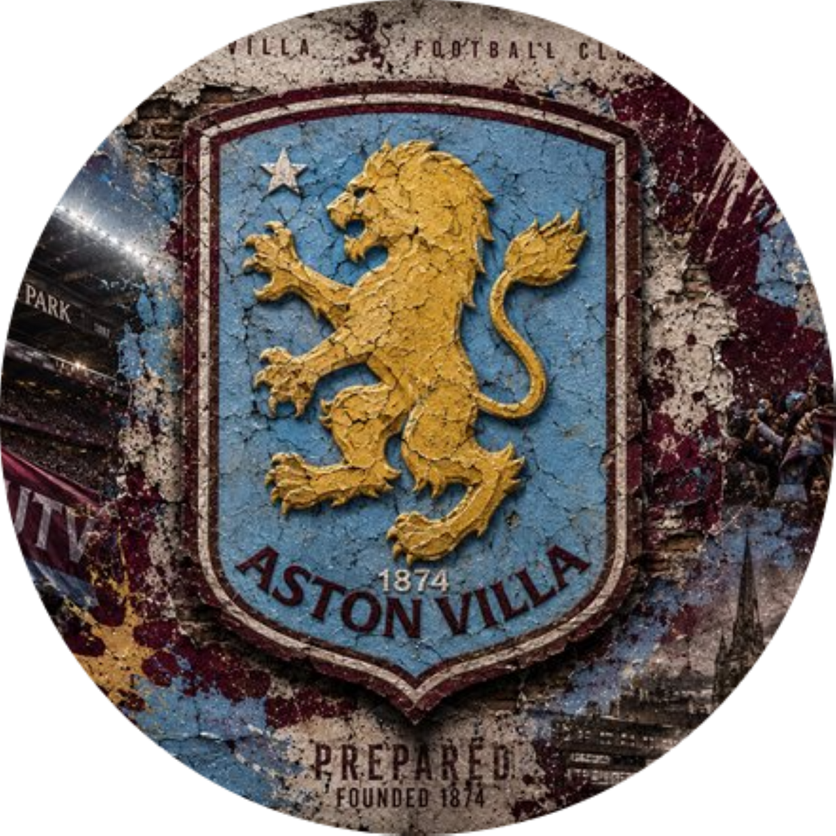 Aston Villa Premier League England Tortenaufleger