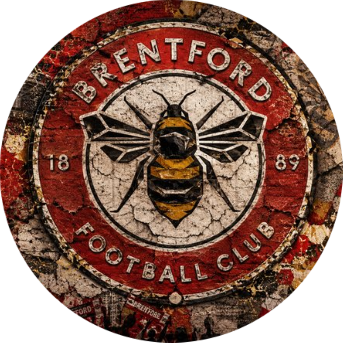 Brentford FC Premier League England Tortenaufleger (Kopie)