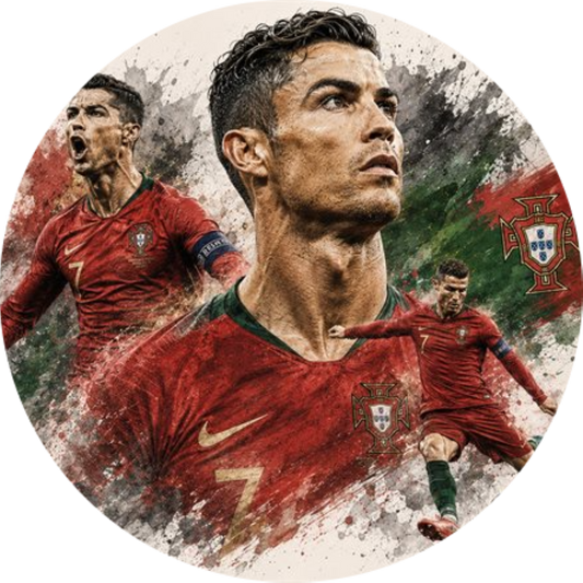 Cristiano Ronaldo CR7 Tortenaufleger