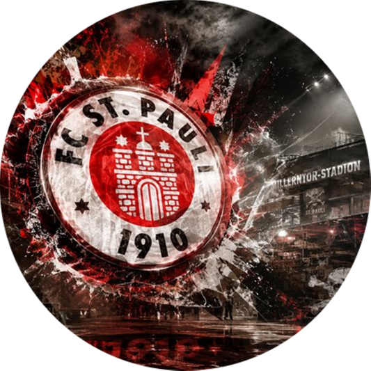 FC St Pauli Stadionmotiv Bundesliga Fußball Tortenaufleger