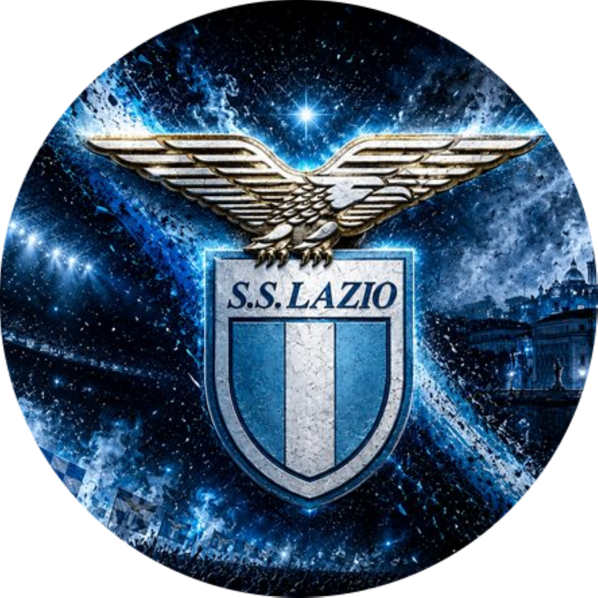 Lazio Rom Tortenaufleger