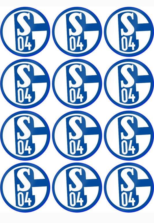 Schalke 04 Muffinaufleger