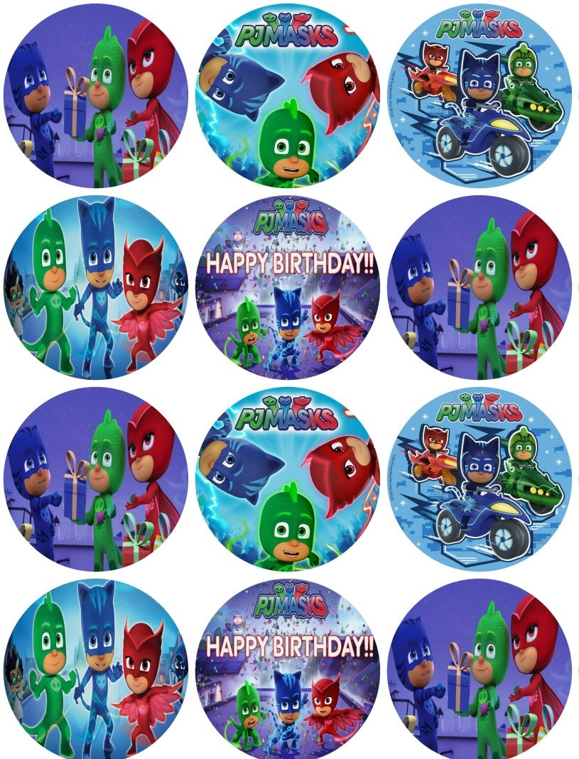 PJMASKS Muffinaufleger