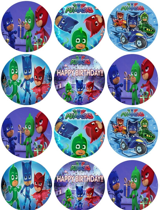 PJMASKS Muffinaufleger