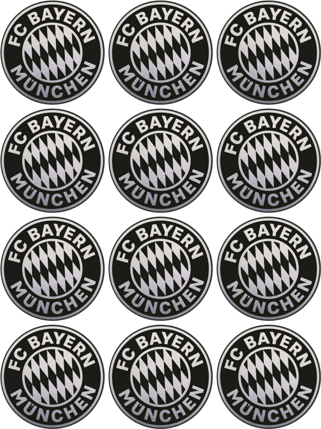 FC Bayern München Muffinaufleger